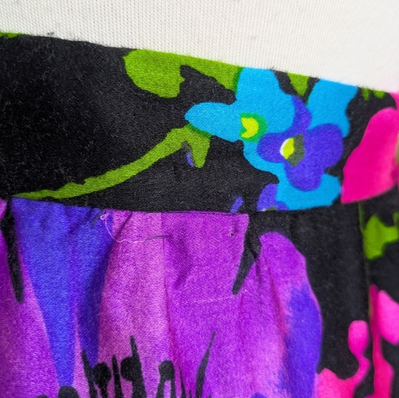 Leslie Fay Vibrant Maxi Wrap A-Line Skirt Size XXS/XS* - Picture 8 of 10